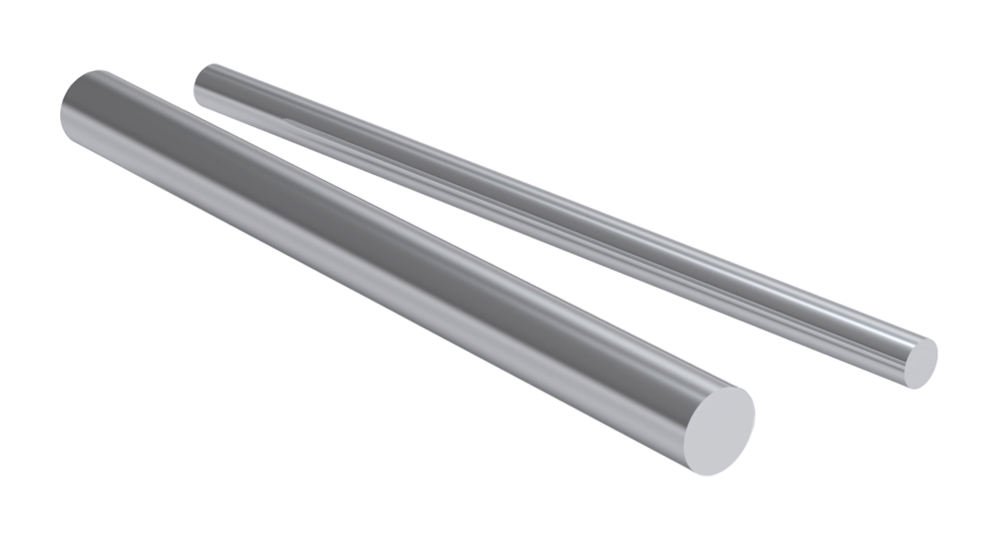 Hardened Precision Shafts WRB, Stainless Steel X46 | Rollco